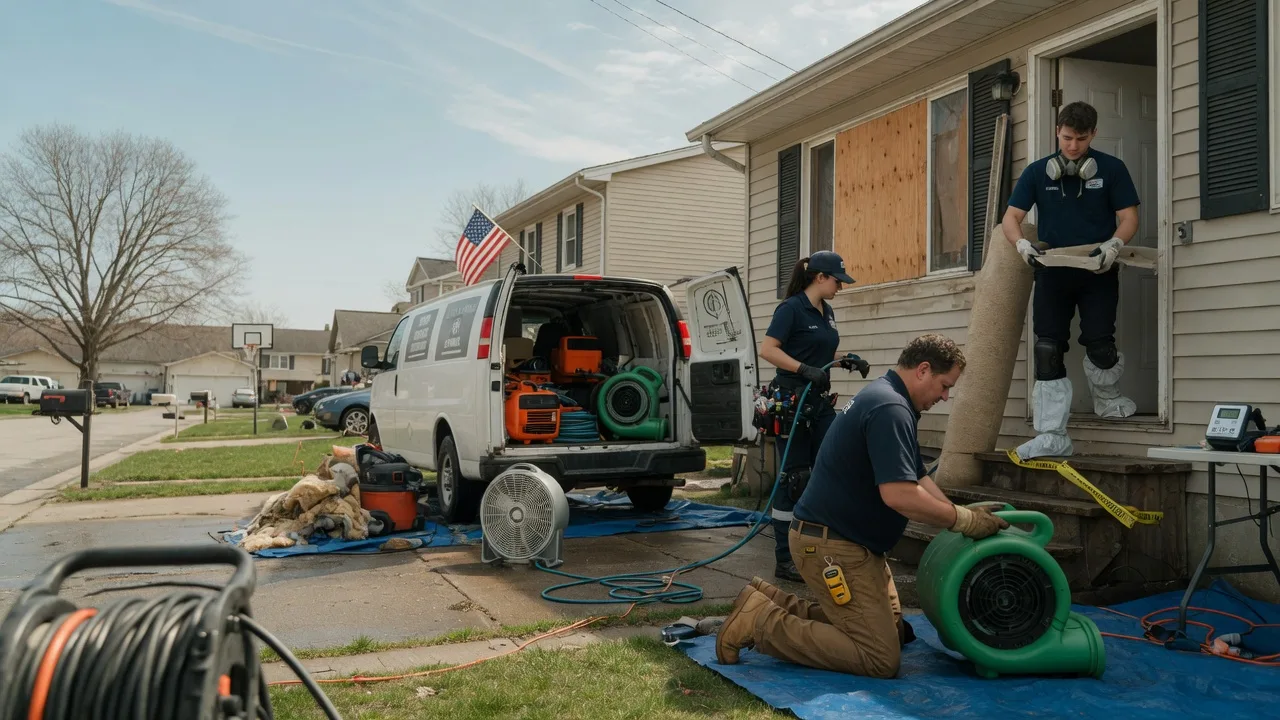 Water Damage Restoration in Opolis, KS near me